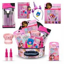 Kit Infantil Criança De Maquiagem Com Maletinha Make Linda BZ124