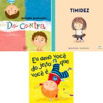 Kit Infantil de Livros sobre Sentimentos - 3 livros - Ciranda Cultural