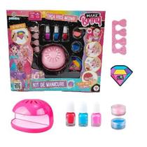 Kit Infantil de Manicure MakeBrinq MK55 Polibrinq Kit Infantil de Manicure MakeBrinq MK55 Polibrinq