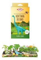 Kit Infantil de Microverdes - Dino - Feijão e Couve