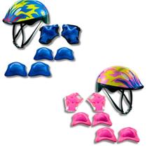 Kit Infantil De Proteção Chamas Com Capacete Zippy Toys