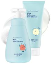 Kit Infantil de Shampoo e Condicionador GOONGBE Sem Silicone 300ml