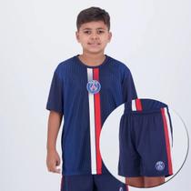 Kit Infantil e Juvenil Paris Saint Germain PSG Oficial