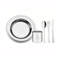 Kit Infantil Em Aço Inox Brilho 5 Peças - Tramontina