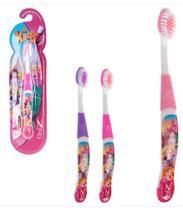 Kit infantil Escova de Dente com Desenhos Saúde bucal com diversão - zein Kit infantil Escova de Dente com Desenhos Saúde bucal com diversão - zein