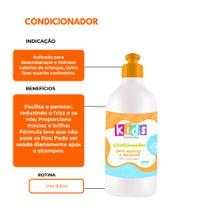 Kit infantil Facinatus kids 4 peças Shampoo, Condicionador e Colônia para Meninos e Meninas
