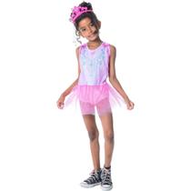 Kit Infantil Fantasia Bailarina - P Kit Infantil Fantasia Bailarina - P
