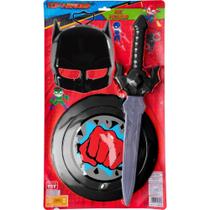Kit Infantil Fantasia Batman Kit Infantil Fantasia Batman