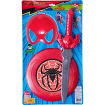Kit Infantil Fantasia Homem Aranha