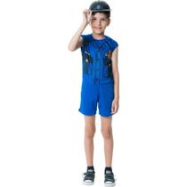 Kit Infantil Fantasia Policial - M Kit Infantil Fantasia Policial - M