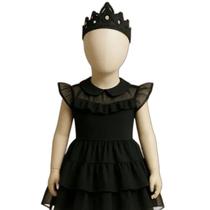 Kit Infantil Fantasia Princesa Bruxinha G De 10 A 12 Anos