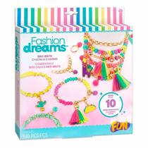 Kit Infantil - Fashion Dreams - Pulseiras e Braceletes Neon - Fun Divirta-se Kit Infantil - Fashion Dreams - Pulseiras e Braceletes Neon - Fun Divirta-se