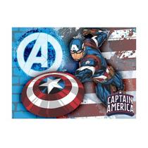 Kit Infantil Festa Fácil Capitão América - Piffer Kit Infantil Festa Fácil Capitão América - Piffer