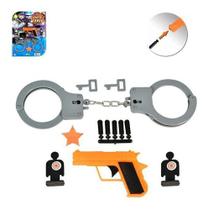 Kit Infantil Força Tática Distintivo Brinquedo