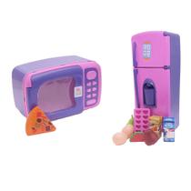 Kit Infantil Forma Fue Geladeira Fogão Microondas Panela 31P