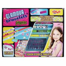 Kit Infantil - Glamour Bracelets - Pulseiras com Letras - Toyng