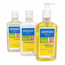 Kit Infantil Granado Bebê (sabonete líquido + Shampoo + condicionador c/ 250ml )