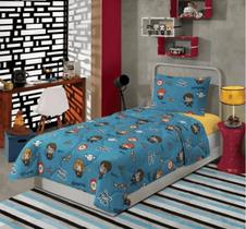 Kit Infantil Harry Potter Lepper Solteiro 3 peças Kit Infantil Harry Potter Lepper Solteiro 3 peças