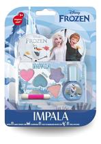 Kit Infantil Impala Frozen Maquiagem +esmalte Hipoalergênico Kit Infantil Impala Frozen Maquiagem +esmalte Hipoalergênico