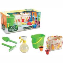 Kit Infantil Jardinagem Com 8 Peças Pedagógicas Eu Brinco De Casinha - Nig Brinquedos Kit Infantil Jardinagem Com 8 Peças Pedagógicas Eu Brinco De Casinha - Nig Brinquedos