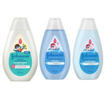 Kit Infantil Johnsons Kids (Sab líquido + shampoo + condicionador) 03 Produtos