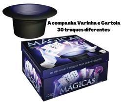 Kit Infantil Magica 30 Truques Cartola Varinha E Acessórios - PAIS & FILHOS