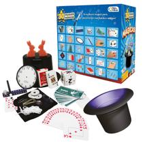 Kit Infantil Magica 30 Truques Cartola Varinha E Acessórios
