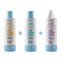 Kit Infantil Máscara, Ativador, Spray cachos e Crespos Onduleze