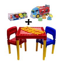 Kit Infantil Mesa Educativa Tritec + Baby Cars + Baby Cargo