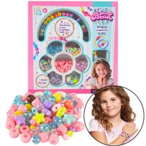Kit infantil Miçangas 200 Peças - Castela Brasil Kit infantil Miçangas 200 Peças - Castela Brasil