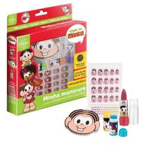 Kit Infantil Minha Manicure Turma da Mônica Linha Presente
