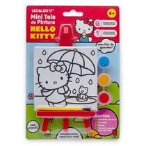 Kit Infantil Mini Tela de Pintura e pincel com Cavalete Hello Kitty Kit Infantil Mini Tela de Pintura e pincel com Cavalete Hello Kitty