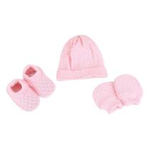 Kit Infantil Pimpolho Gorro Luva Sapato Kit Infantil Pimpolho Gorro Luva Sapato