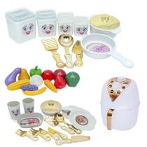 Kit Infantil Princesa Jantar Copo Fruta Legume Talheres 35pç Kit Infantil Princesa Jantar Copo Fruta Legume Talheres 35pç