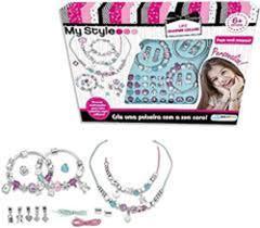 Kit Infantil Pulseiras E Colares My Style Life Charms Deluxe Kit Infantil Pulseiras E Colares My Style Life Charms Deluxe