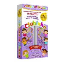 Kit Infantil Shampoo + Condicionador Clubinho - Gota dourada