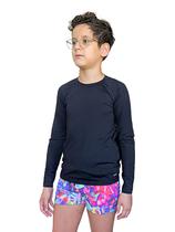 Kit Infantil Sunga + Camiseta De Proteção Solar Uv50+