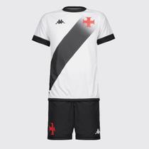 Kit Infantil Supporter Graphik Vasco Branco e Preto
