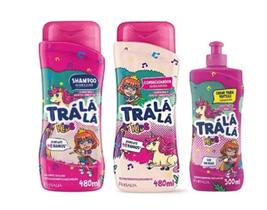 Kit infantil tra la la hidrakids shampoo condicionador creme pentear Kit infantil tra la la hidrakids shampoo condicionador creme pentear