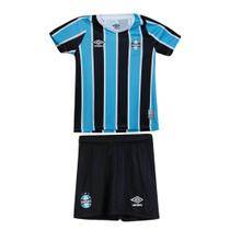 Kit Infantil Umbro 1225664 Clube Grêmio Oficial 1 2024 Kit Infantil Umbro 1225664 Clube Grêmio Oficial 1 2024