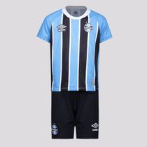 Kit Infantil Umbro Grêmio I 2025 Kit Infantil Umbro Grêmio I 2025