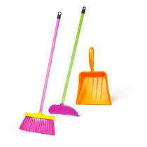 Kit Infantil Vassoura Rodo E Pazinha 4010 - Monte Líbano