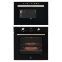 Kit Infinity Fischer: Micro-ondas Preto Grill e Forno com Air Fryer