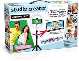 Kit Influencer Studio Creator - Fun Divirta-se - Fun Brinquedos