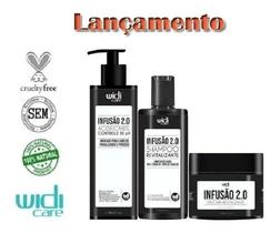Kit Infusão 2.0 Widi Care Shampoo Máscara Acidificante Kit Infusão 2.0 Widi Care Shampoo Máscara Acidificante