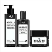 Kit Infusão 2.0 Widi Care Shampoo, Máscara e Acidificante