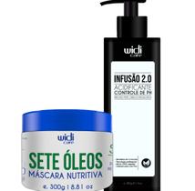 Kit Infusão Acidificante + Mascara Sete Óleos 300g Widi Care Kit Infusão Acidificante + Mascara Sete Óleos 300g Widi Care