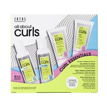 Kit inicial ALL ABOUT CURLS Essential Moisture, conjunto de 4 peças