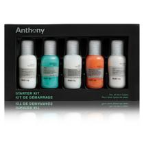 Kit inicial Anthony Glycolic Facial Cleaner Scrub 30mL x5