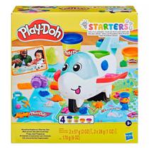 Kit Inicial Avião Explorador Massinha Play-Doh com 4 Potes F8804 - Hasbro Kit Inicial Avião Explorador Massinha Play-Doh com 4 Potes F8804 - Hasbro